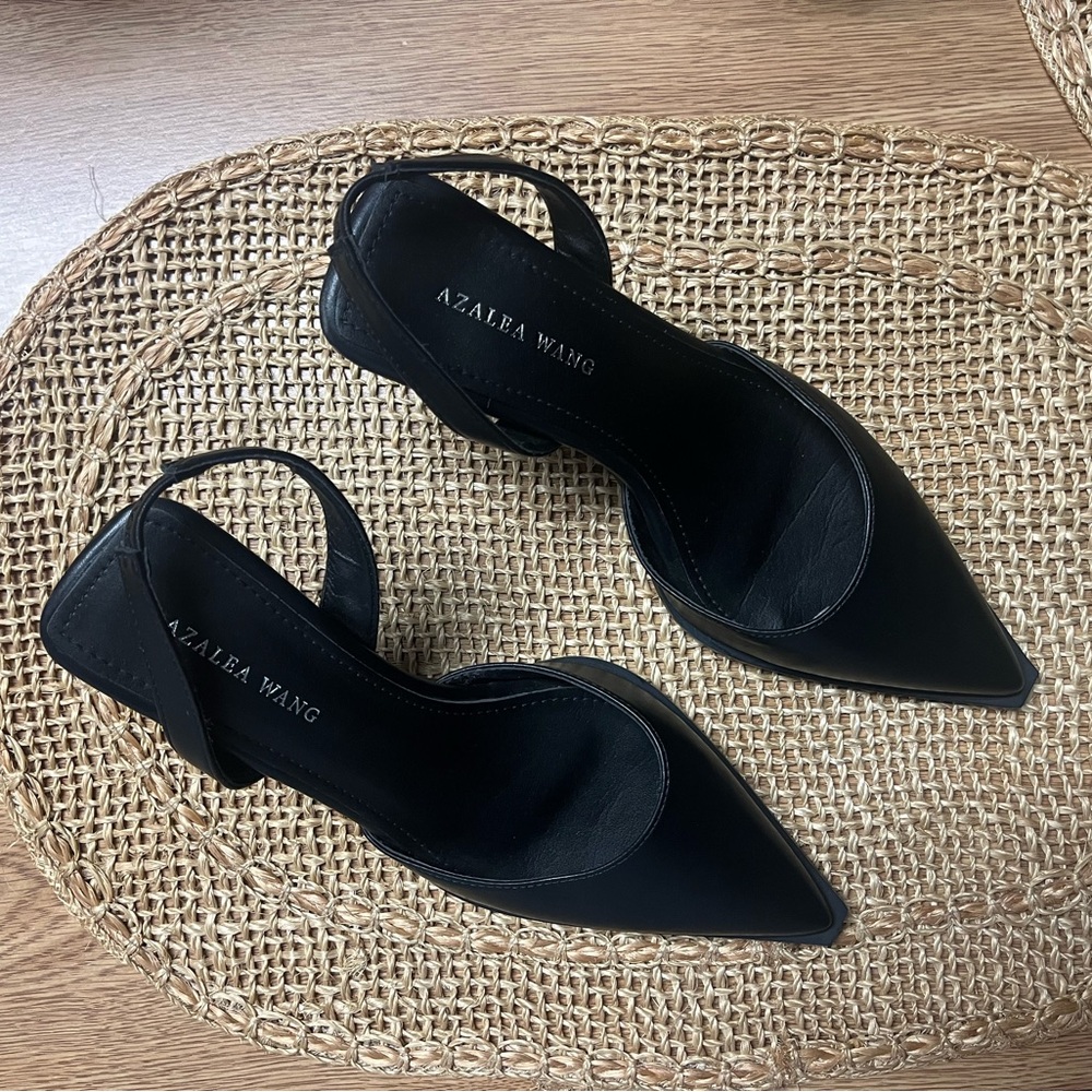Azalea Wang Slingback Stiletto Heels